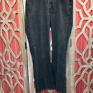 Lee Black Denim Bootcut Jeans